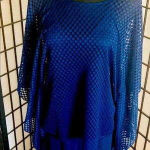 Navy Blue 2 piece dress